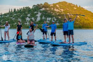 SUPing is a great activity when there is not enough wind for kitesurfing