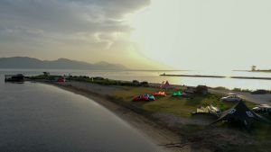 Kitesurfing spot "Neretva " in Croatia