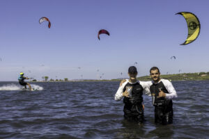 Kajtanje na Sardiniji - Punta Trettu