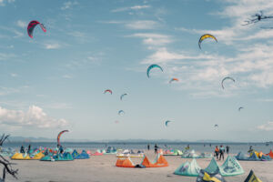 Kajtanje na Sardiniji - Punta Trettu